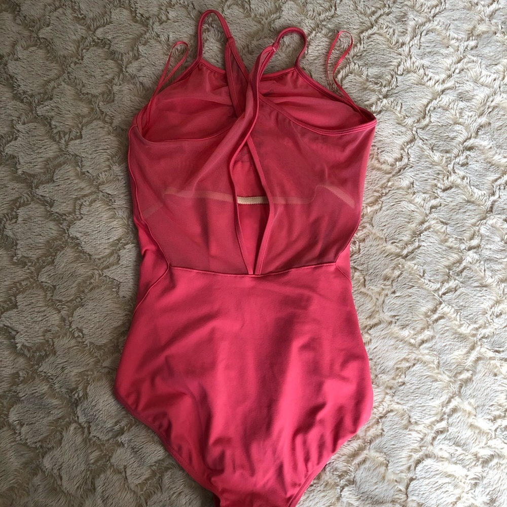Pink Bloch Dance Leotard